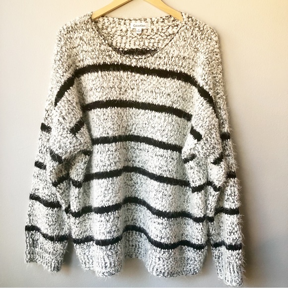 Calvin Klein Sweaters - Calvin Klein Oversized Soft Fuzzy Sweater